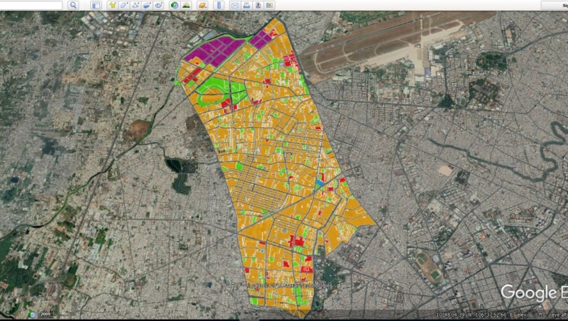 Bản đồ khu vực thành phố Hồ Chí Minh năm 2022 - Bản đồ Quận Tân Phú