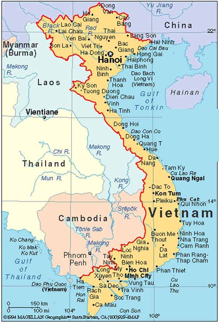 Các Thành Phố Của Việt Nam