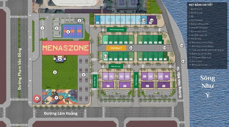 Hệ thống tiện ích đẳng cấp tại Menas Zone Vỹ Dạ kiến tạo phong cách sống tiện nghi và trải nghiệm vượt trội cho cư dân.