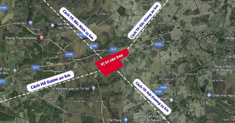 Đường Nối Sân Bay Gia Bình Đến Hà Nội Khi Nào Hoàn Thành? Bất Động Sản Phía Bắc Đang Lấy Đà Bứt Tốc!